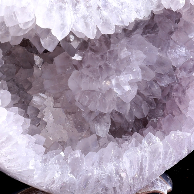 Hand-Carved Amethyst Cluster Heart Sculpture with Snake - Unique Crystal Artifact for Crystal Collectors, Home Accent & Spiritual Healing