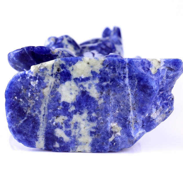 4.3" Sodalite Hand Carved Crystal Koalas Sculpture