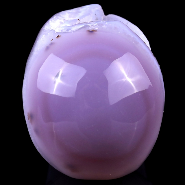 3.4" Geode Agate Hand Carved Crystal Geode Skull Sculpture