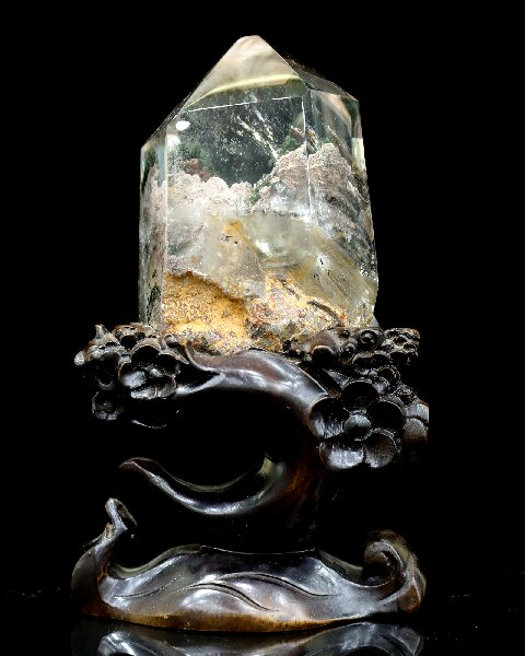 Natural Phantom Crystal Tower - Spiritual Healing Crystal Home Decor for Positive Energy