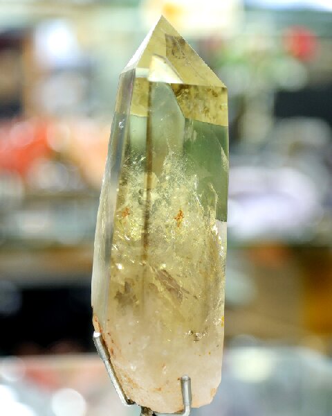 Healing Citrine Crystal Obelisk - Raw Natural Stone for Positive Energy & Manifestation