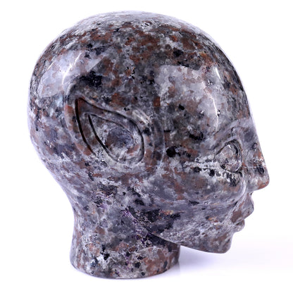 3.9" Yooperlite Hand Carved Crystal Elf Alien Sculpture
