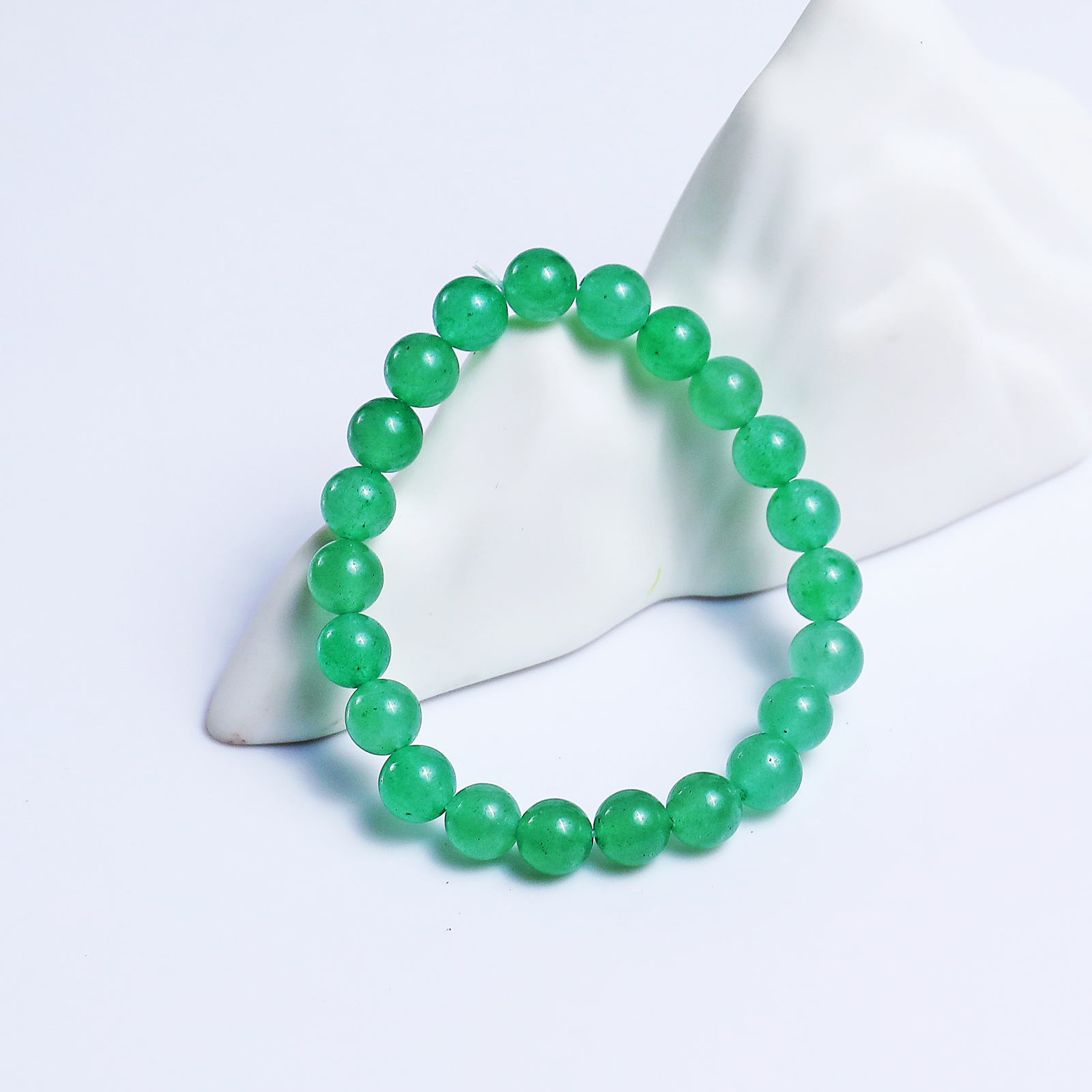 Natural Green Aventurine Crystal Bead Bracelet,Healing Energy Bracelet