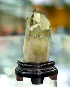Hand Polished Citrine Obelisk - Natural Crystal for Meditation, Energy Work & Home Decor