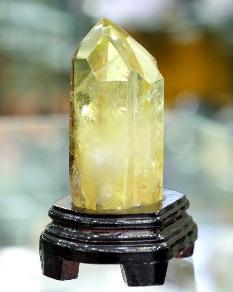 Handmade Citrine Tower - Natural Crystal for Wealth, Abundance & Home Decoration